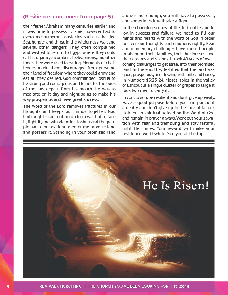 REVIVAL LIFE MAGAZINE - Revival Church